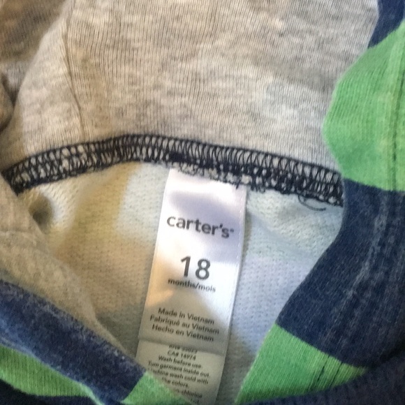 Carter’s one piece striped - Picture 2 of 3